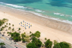 RAD2704 Excelente Flat Beira Mar da praia de Boa Viagem, no Radisson Hotel, o melhor local orla, Recife